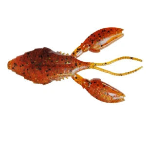 Shad Bait Biwaa Armored Craw 10cm culoare 03 Orange/Green