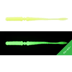 Vierme Jackall Peke Ring Glow Chartreuse 6.8cm 8buc/plic Vierme Jackall Peke Ring Glow Chartreuse 6.8cm 8buc/plic
