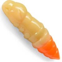 Creatura Fishup Trout Series Pupa Cheese, 3.8cm, Cheese Hot Orange, 8buc/pac