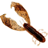 Creatura GUNKI Boogie Craw Vib, 9cm, 8.12g, Lightning Brown, 4buc/pac