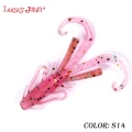 Creatura LUCKY JOHN Soft Lure Hogy Hog, 2cm, Culoare S14, 12buc/pac