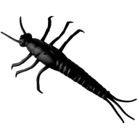 Creatura SAVAGE GEAR 3D PVC Mayfly, Negru, 1g, 5cm, 8buc/pac