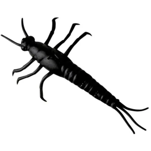 Creatura SAVAGE GEAR 3D PVC Mayfly, Negru, 1g, 5cm, 8buc/pac