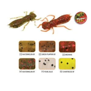 Nimfa Rapture Dragonfly Nymph 4.2cm 1g Watermelon BF 8buc/plic Nimfa Rapture Dragonfly Nymph 4.2cm 1g Watermelon BF 8buc/plic