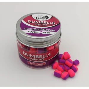 Dumbells C&B Pop-Ups Tutti Frutti 6mm  Dumbells C&B Pop-Ups Tutti Frutti 6mm