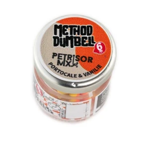 Dumbells Petrisor Mix Method Portocale Vanilie 6mm  Dumbells Petrisor Mix Method Portocale Vanilie 6mm