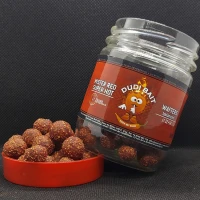 Boilies Carlig Critic Echilibrat Mister Red Super Hot Wafters, 100g, 14mm+16mm