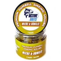 Premium, Active, Baits, Dumbell,, Sinking,, Solubil,, Miere, &, Vanilie,, 7mm,, 50ml, ab0703, Critic Echilibrate / Wafters, Critic Echilibrate / Wafters Active Baits, Active Baits
