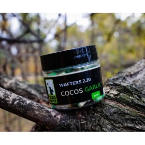 Wafter 2.20 Baits Alb-Verde, 6mm, Cocos-Usturoi, 35ml/borcan