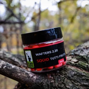 Wafter 2.20 Baits Roz, 10mm, Squid - Tutti Frutti, 35ml/borcan Wafter 2.20 Baits Roz, 10mm, Squid - Tutti Frutti, 35ml/borcan