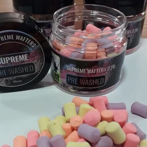Wafter 2.20 Baits Supreme Pre Washed 10mm 50ml/borcan Wafter 2.20 Baits Supreme Pre Washed 10mm 50ml/borcan