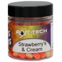 Wafters Bait Tech Duo Color Criticals, Strawberry & Cream, 5mm