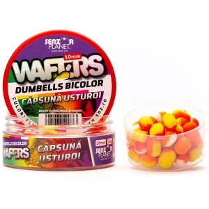 Wafters Senzor Planet Dumbells Bicolor, Capsuna & Usturoi, 10mm, 30g