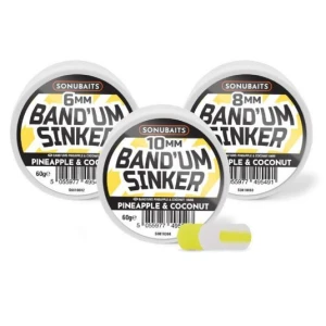 Wafters Sonubaits  Band'um Sinker Pineapple & Coconut 8 mm Wafters Sonubaits  Band'um Sinker Pineapple & Coconut 8 mm