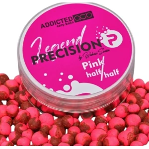 Boilies ADDICTED Carp Baits Precision Legend Half & Half, Pink, 8-10mm, 40g
