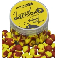 Boilies ADDICTED Carp Baits Precision Legend Half & Half, Yellow, 15mm, 80g