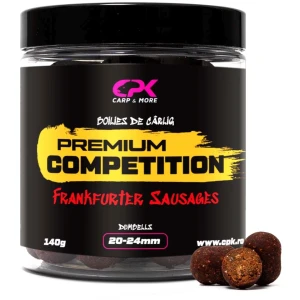 Boilies De Carlig CPK Premium Competition Dumbells, Frankfurter-Sausage, 20-24mm, 140g Boilies De Carlig CPK Premium Competition Dumbells, Frankfurter-Sausage, 20-24mm, 140g