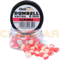 Critic Echilibrat Hook Baits Dumbell Wafters, Capsuna, 6mm, 15ml Critic Echilibrat Hook Baits Dumbell Wafters, Capsuna, 6mm, 15ml