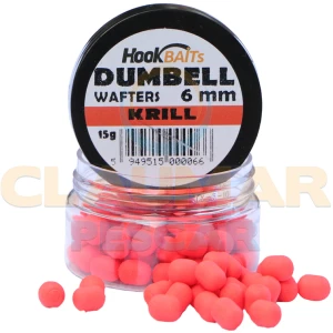 Critic Echilibrat Hook Baits Dumbell Wafters, Krill, 6mm, 15ml Critic Echilibrat Hook Baits Dumbell Wafters, Krill, 6mm, 15ml