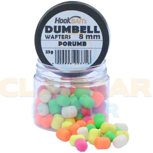 Critic Echilibrat Hook Baits Dumbell Wafters, Porumb, 8mm, 25ml Critic Echilibrat Hook Baits Dumbell Wafters, Porumb, 8mm, 25ml