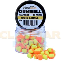Critic Echilibrat Hook Baits Dumbell Wafters, Squid & Krill, 8mm, 25ml