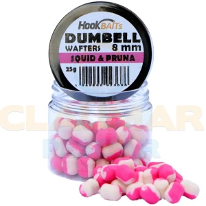 Critic Echilibrat Hook Baits Dumbell Wafters, Squid & Pruna, 8mm, 25ml