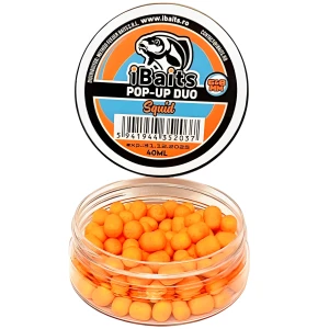 Dumbell Pop-up Ibaits Duo, Squid, 8x10mm si 6x8mm  Dumbell Pop-up Ibaits Duo, Squid, 8x10mm si 6x8mm