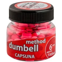 Method Dumbell Carp Baits Addicted, Capsuna, Rosu, 6mm