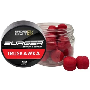 Wafter Feeder Bait Burger, Capsuna, Rosu, 9mm, 25ml Wafter Feeder Bait Burger, Capsuna, Rosu, 9mm, 25ml