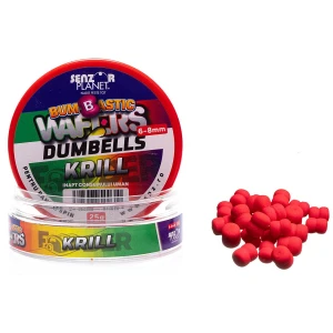Wafter SENZOR Bumbastic Dumbells Pentru Banda, Krill, 6-8mm, 25g Wafter SENZOR Bumbastic Dumbells Pentru Banda, Krill, 6-8mm, 25g