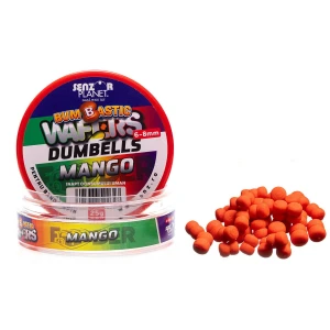 Wafter SENZOR Bumbastic Dumbells Pentru Banda, Mango, 6-8mm, 25g Wafter SENZOR Bumbastic Dumbells Pentru Banda, Mango, 6-8mm, 25g