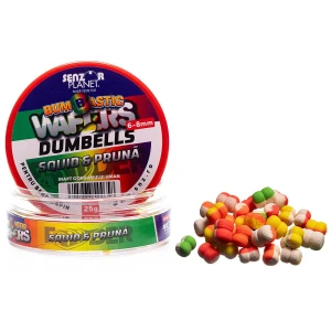 Wafter SENZOR Bumbastic Dumbells Pentru Banda, Squid Pruna, 6-8mm, 25g Wafter SENZOR Bumbastic Dumbells Pentru Banda, Squid Pruna, 6-8mm, 25g