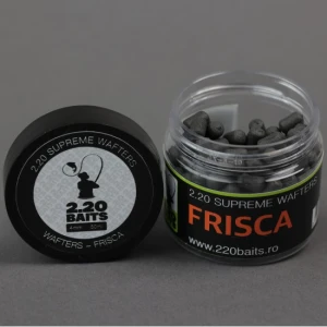 Wafters 2.20 Baits Supreme, Negru, Frisca, 4mm, 50ml