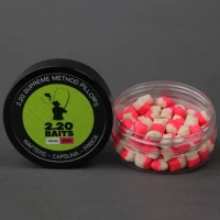 Wafters 2.20 Baits Supreme Pernute, Alb - Roz, Capsuna & Frisca, 10mm, 50ml Wafters 2.20 Baits Supreme Pernute, Alb - Roz, Capsuna & Frisca, 10mm, 50ml