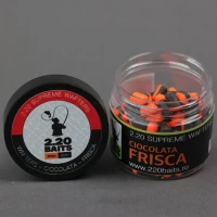 Wafters 2.20 Baits Supreme, Portocaliu - Negru, Ciocolata & Frisca, 4mm, 50ml Wafters 2.20 Baits Supreme, Portocaliu - Negru, Ciocolata & Frisca, 4mm, 50ml