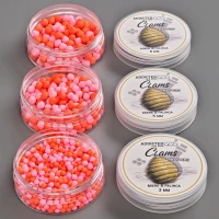 Wafters Addicted Carp Baits Clams Miere Palinca, Portocaliu & Pink Wahed, 8mm, 25g