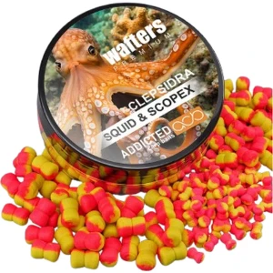 Wafters ADDICTED CARP BAITS Clepsidra Premium, Squid Scopex, 8mm, 40ml Wafters ADDICTED CARP BAITS Clepsidra Premium, Squid Scopex, 8mm, 40ml