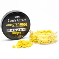 Wafters, Addicted, Carp, Baits, Pillow, Candy, Attract,, Banana,, Galben,, 5mm,, 40ml, acb215, Critic Echilibrate / Wafters, Critic Echilibrate / Wafters Addicted Carp Baits, Critic Addicted Carp Baits, Echilibrate Addicted Carp Baits, Wafters Addicted Carp Baits, Addicted Carp Baits