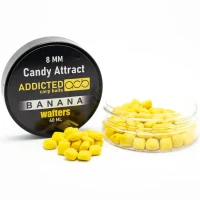 Wafters Addicted Carp Baits Pillow Candy Attract, Banana, Galben, 8mm, 40ml