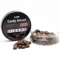 Wafters Addicted Carp Baits Pillow Candy Attract, Vierme, Maro, 8mm, 40ml