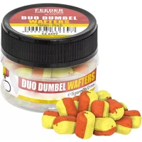 Wafters Carp Zoom Duo Dumbell, Mango Peach, 8x12mm, 15g