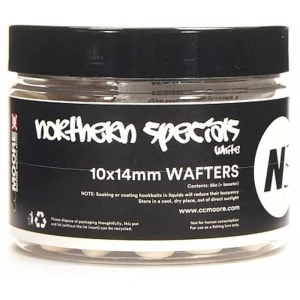 Wafters CC MOORE Northern Special Dumbells, NS1 White, 10x14mm, 50buc/cutie