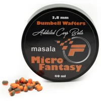 Wafters Dumbell Addicted Carp Baits Fantasy Masala, 3.8mm Wafters Dumbell Addicted Carp Baits Fantasy Masala, 3.8mm
