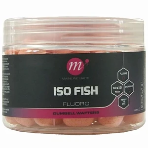 Wafters Dumbell MAINLINE Fluoro Pink, ISO Fish, 12x15mm Wafters Dumbell MAINLINE Fluoro Pink, ISO Fish, 12x15mm