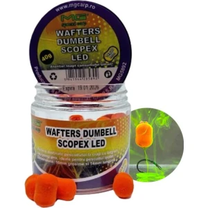 Wafters Dumbell MG LED, Scopex, 10mm, 40g Wafters Dumbell MG LED, Scopex, 10mm, 40g