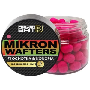 Wafters FEEDER BAIT Mikron, 6mm, 25ml, Larva de Libelula si Canepa