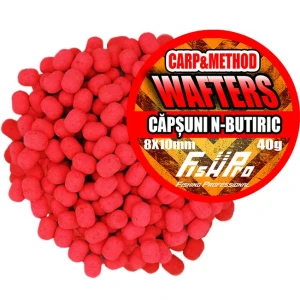 Wafters FISH PRO Carp & Method, Capsuni N-Butyric, 8x10cm, 40g