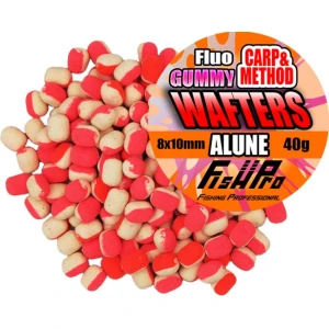 Wafters FISH PRO Carp&Method Gummy Fluo, Alune, 8x10cm, 40g Wafters FISH PRO Carp&Method Gummy Fluo, Alune, 8x10cm, 40g