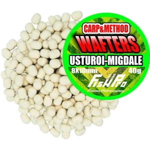 Wafters FISH PRO Carp & Method, Usturoi Migdale, 8x10cm, 40g