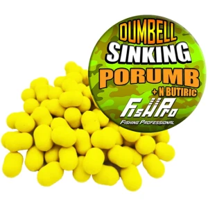 Wafters FISH PRO Dumbell Sinking, Porumb & N-Butyric, 40g Wafters FISH PRO Dumbell Sinking, Porumb & N-Butyric, 40g